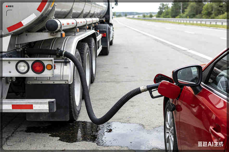 金平区汽车救援送水案例